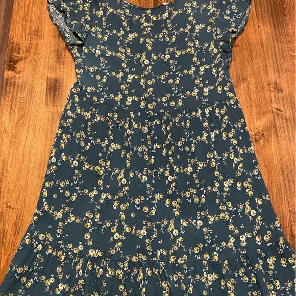 Wild Fable green, floral dress. - Picture 4 of 4